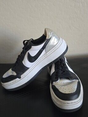 Nike Jordan 1 Elevate Low SE Silver Toe Women's Size 7